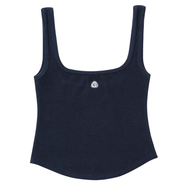 COZY SLEEVELESS NAVY