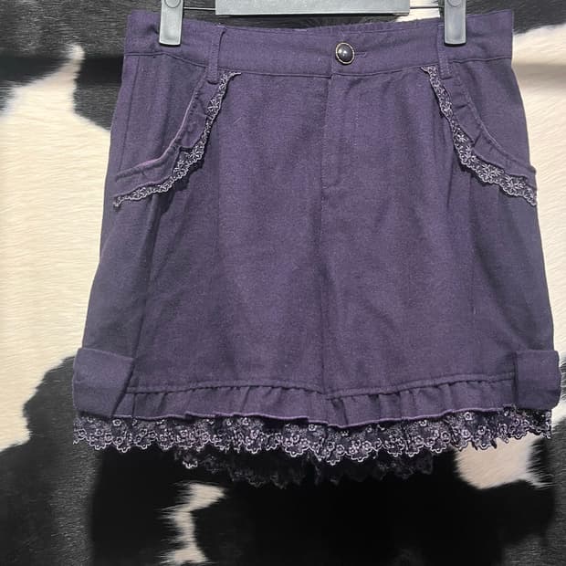 액시즈팜 퍼플 팬츠