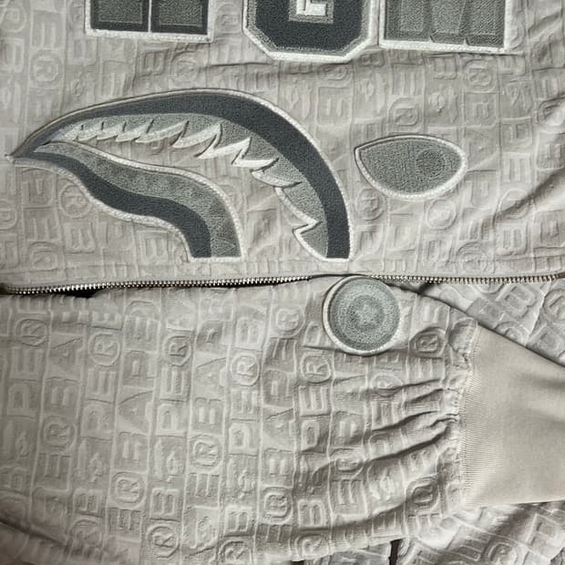 Bape 베이프 모노그램 자수 자켓 