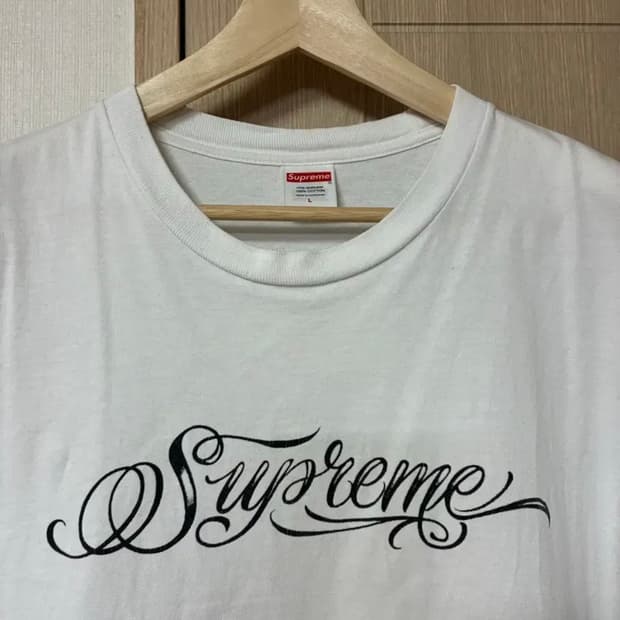[L]슈프림 미스터카툰 티셔츠 화이트