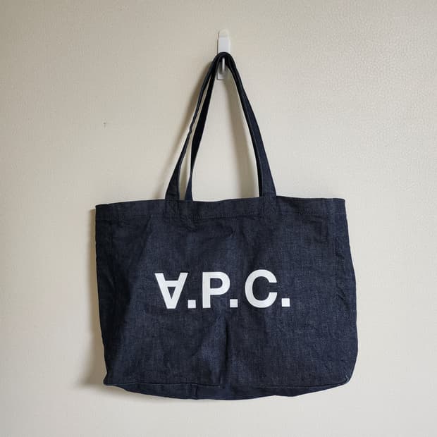 아페쎄 데님토드백