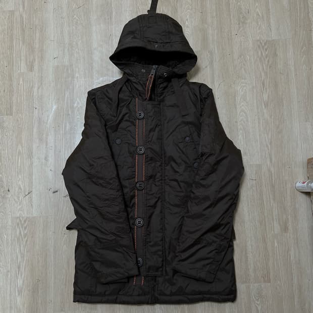 GHENT 옴므 남성 후드 N3B 야상 패딩 파카 M/95 