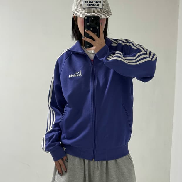 아디다스 레알 마드리드 퍼플 져지