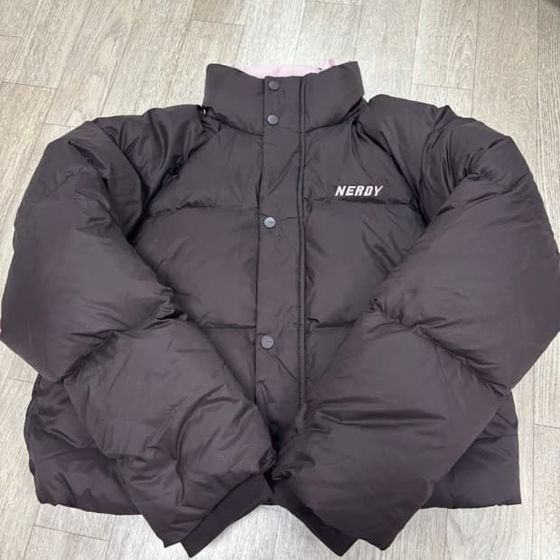 널디 초코딸기 숏패딩