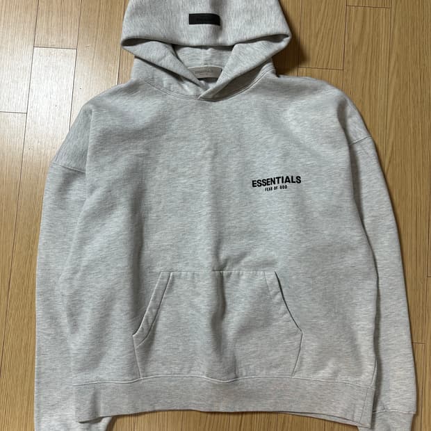피어오브갓 에센셜 후드 멜란지 그레이 
