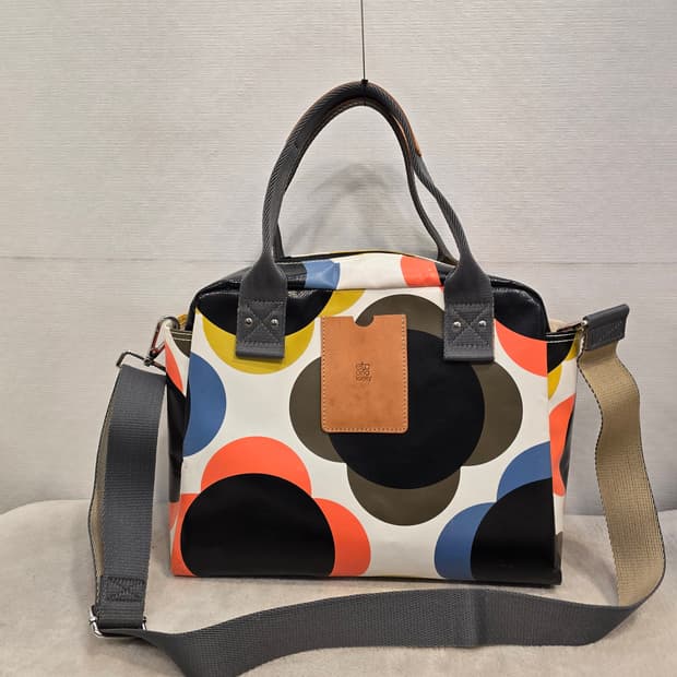 올라카일리 orla kiely 패턴 토트백 겸 크로스백