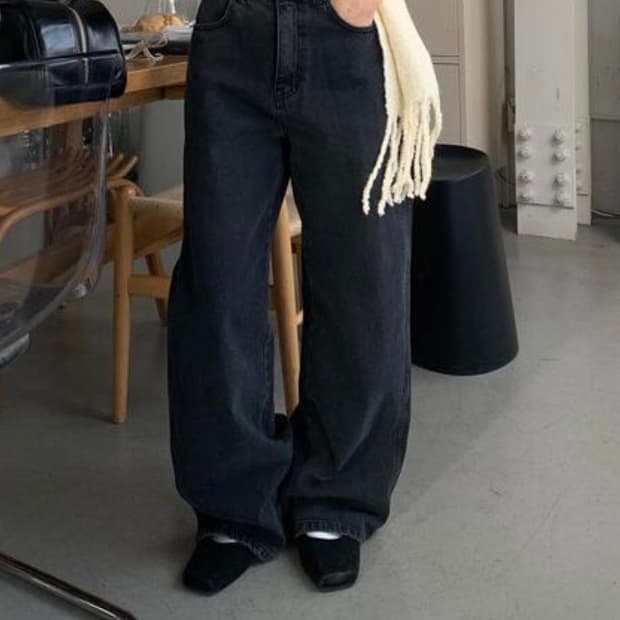 릿킴 REETKEEM SQUARE TOE WOOLEN FLAT 플랫슈즈