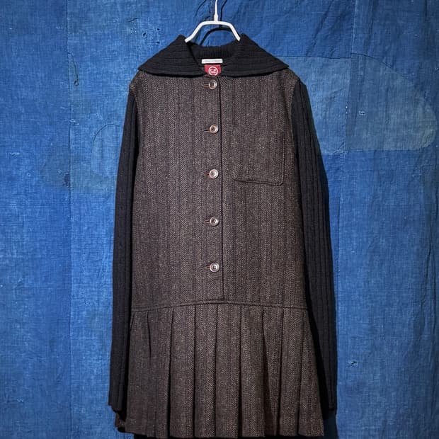 44-55 ) C.P COMPANY Herringbone Pleated