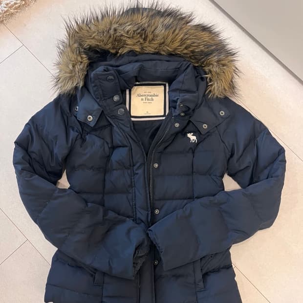 아베크롬비 울프죠 패딩 xs y2k 갸루 