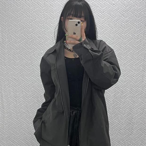 시도 빈티지 캐주얼 모던시크 워크 자켓 L C09462