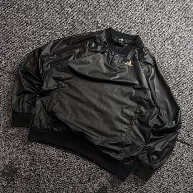 00s 아디다스 올드스쿨 나일론 블랙 웜업 3161