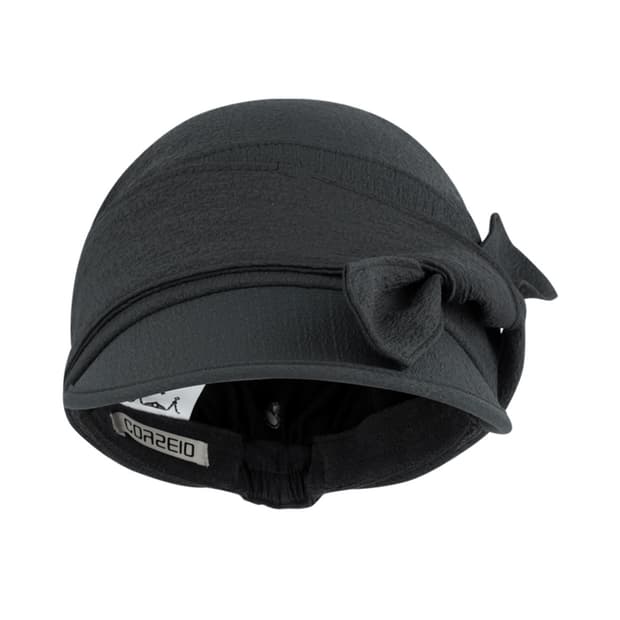 코이세이오 리본 타이 캡 모자 차콜