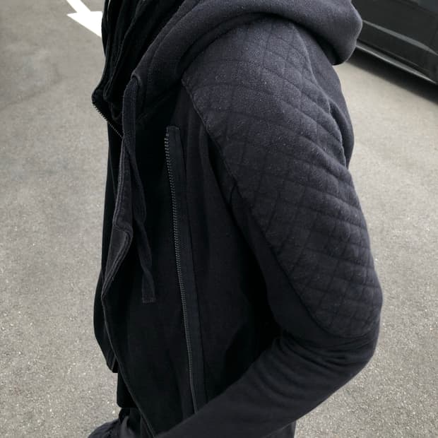 올세인츠 밀리터리 후드 집업