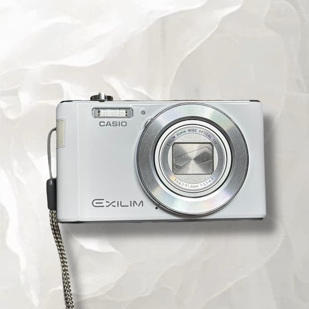 소프트포커스!) 카시오 엑슬림 EX-ZS180 디카 빈티지 캠코더 /캐논