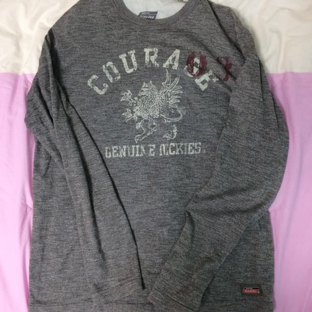 디키즈 워크웨어 회색 롱슬리브 🎶