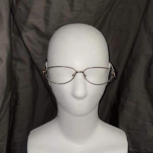 빈티지 금테 안경테 y2k