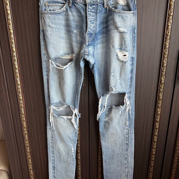 피어오브갓 4th 셀비지 데님 OG 초판 디스진