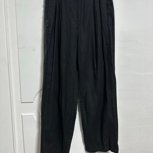 송지오옴므 린넨 슬랙스