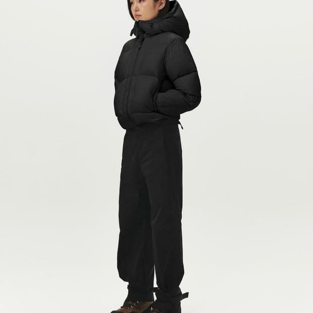 누마레 ee 숏패딩 블랙 M