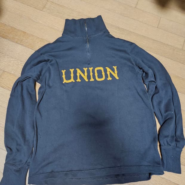 rrl 아플리케 쿼터 집업