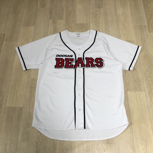 (110) 두산 베어스 허경민 홈 유니폼 두산 베어스 유니폼 두산 져지