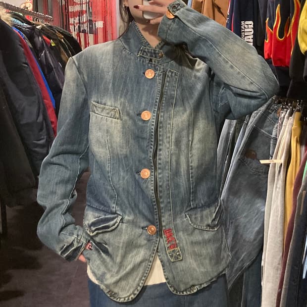 [IM]  테이크 투 데님 워싱 자켓 연청