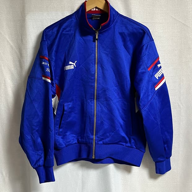 공용 퓨마 퓨마 가오리핏 져지 트랙탑 L