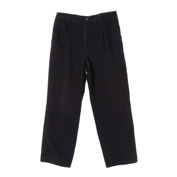 빈폴 클래식 투턱 블랙 트레디셔널 슬랙스