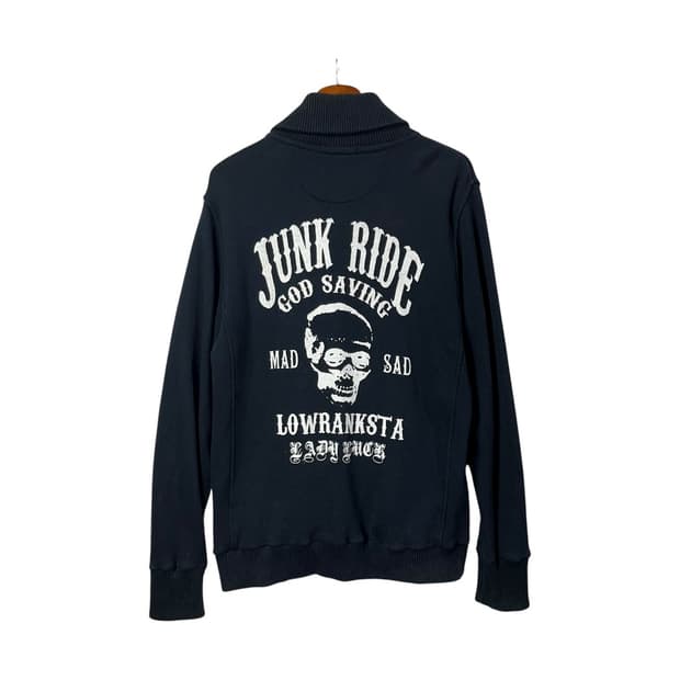 [Cab clothing] 캡클로딩 스컬자수 코튼 가디건