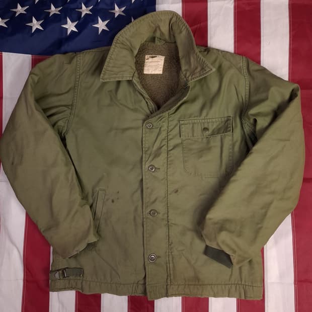 오리지날 미해군 A-2 덱자켓