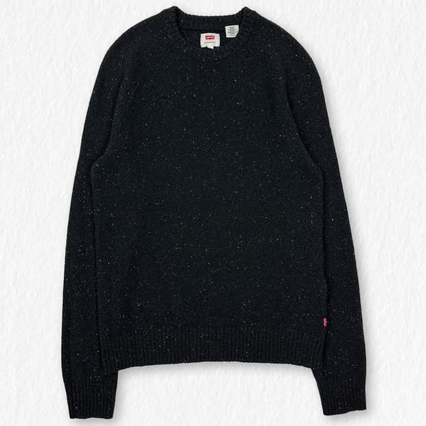 리바이스 니트 블랙