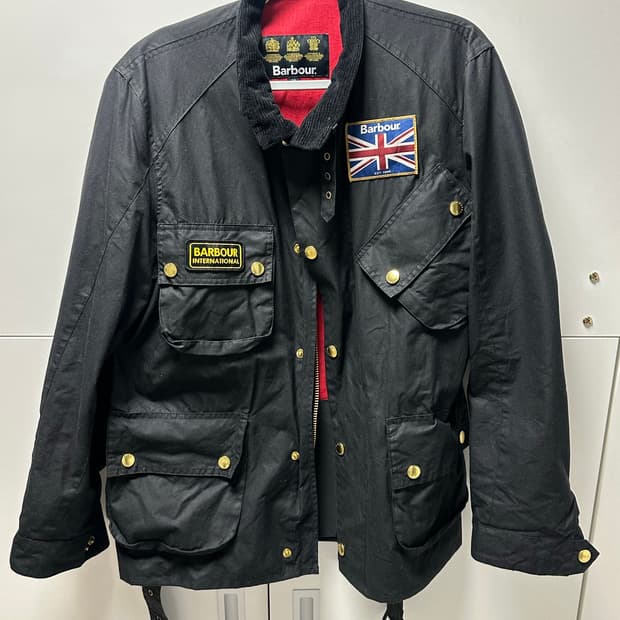 바버 인터네셔널 유니언잭 M