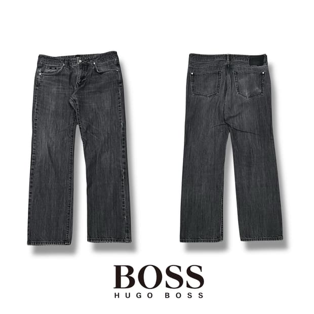 휴고보스 흑청 데님팬츠 s08425