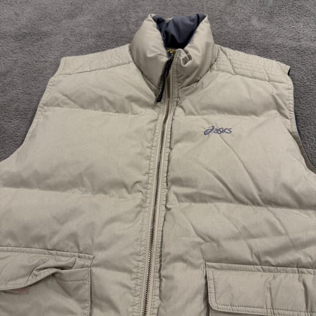 [ 정품/110 ] 아식스 패딩 조끼 베스트