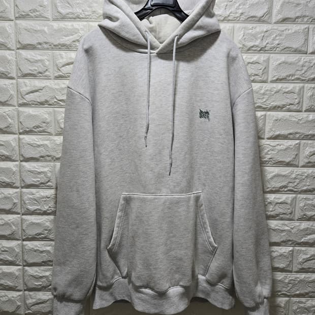 브라운 브레스 기모 후드티 후디 L