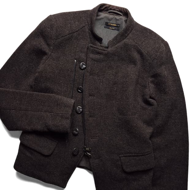 [XS] 디젤 블랙골드 울 블렌드 자켓