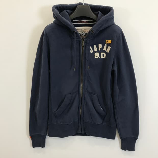 수퍼드라이 SUPERDRY 재팬 체인스티치 후드집업 [S]