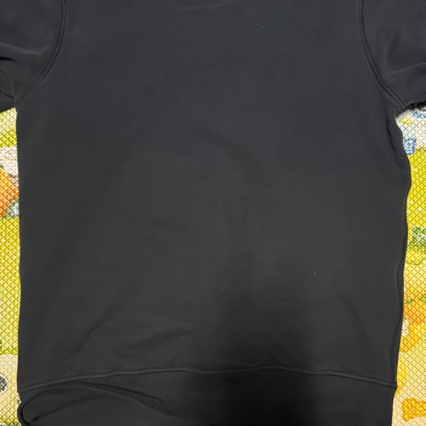 스톤아일랜드 블랙 맨투맨 L 22fw