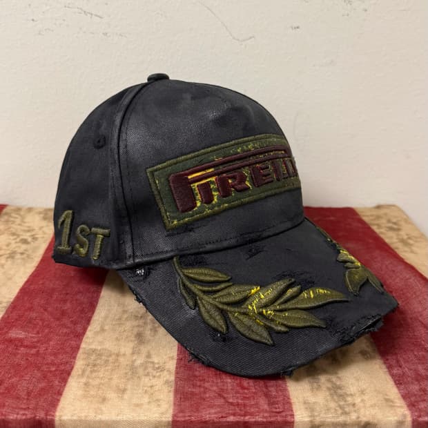 (๋นํฐ์ง ์ปค์คํ
) oil coating wax racing cap