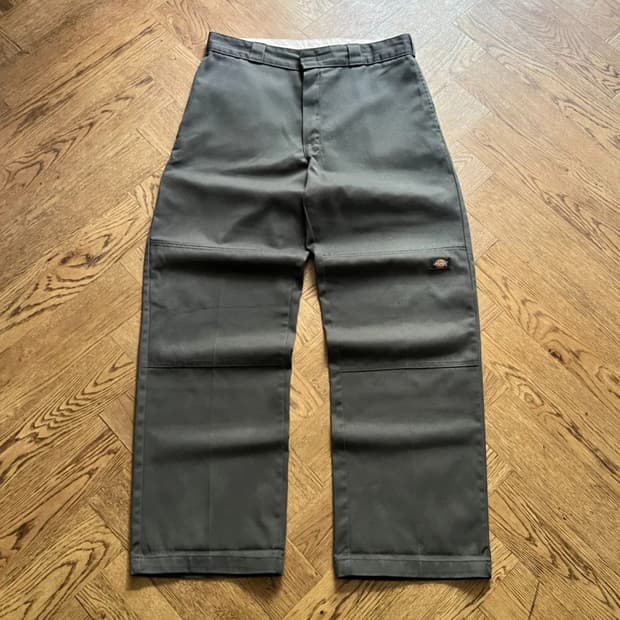 [34]디키즈 USA 차콜그레이 더블니 워크 팬츠