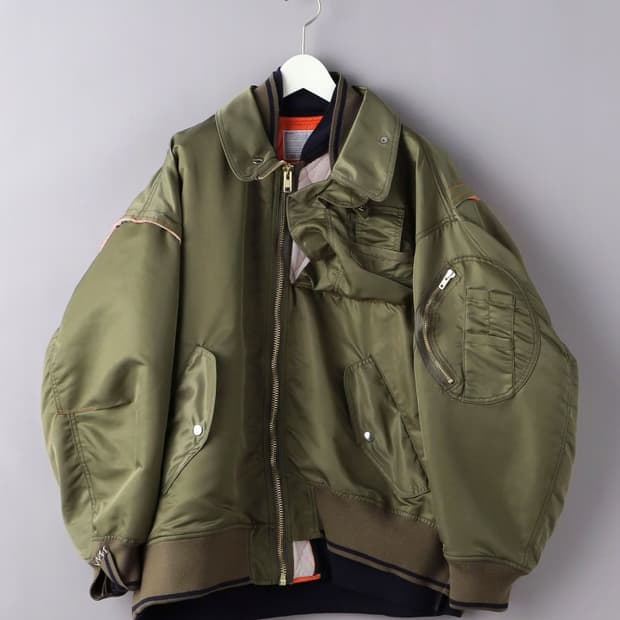Kolor ma-1 봄버자켓