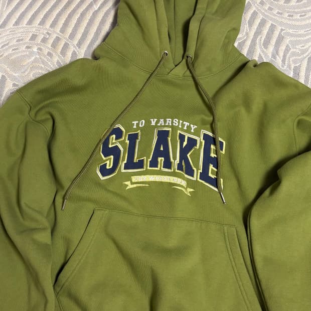 슬레이크 후드티 올리브 M