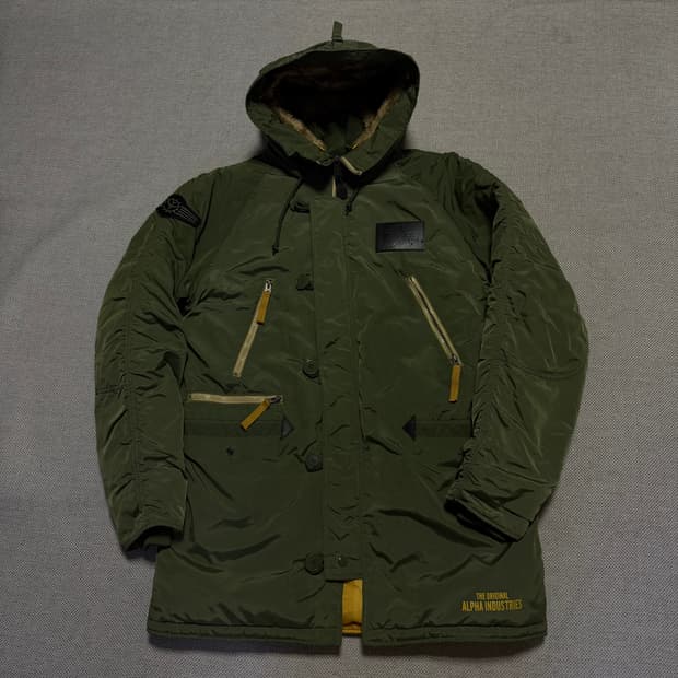 알파인더스트리 N-3B 야상 파카