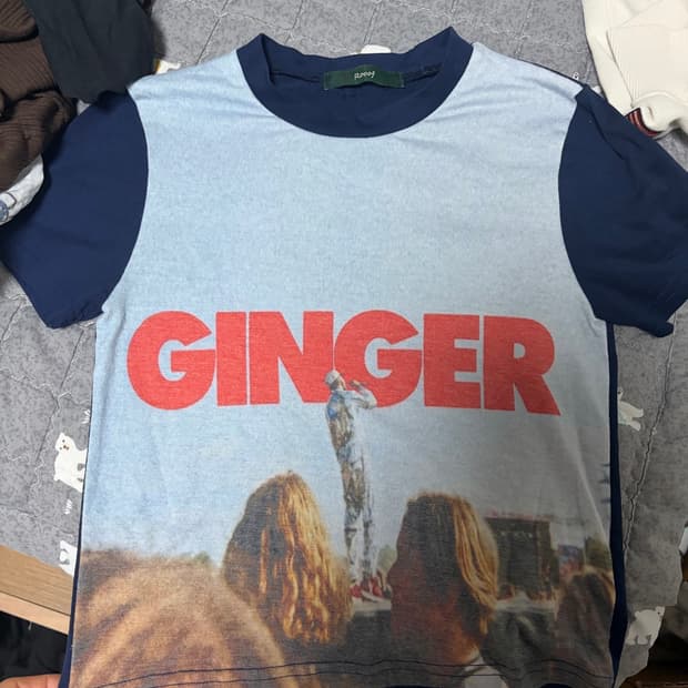 Ginger 진저 프린팅 반팔