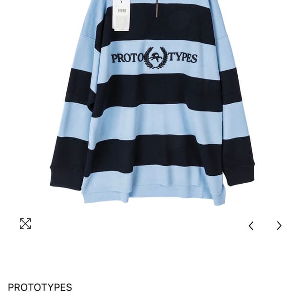 프로토타입스 신상 울 스웨터 S-M 새상품