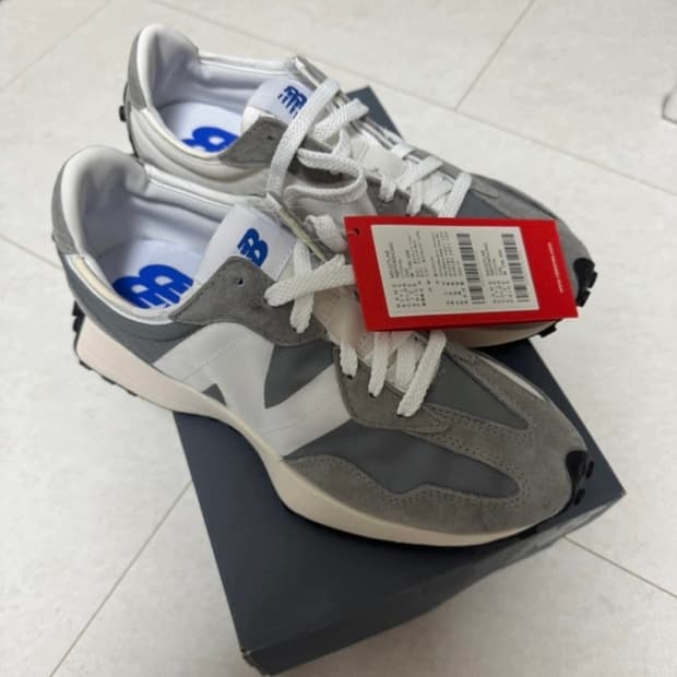 뉴발란스 327 그레이 250 새상품