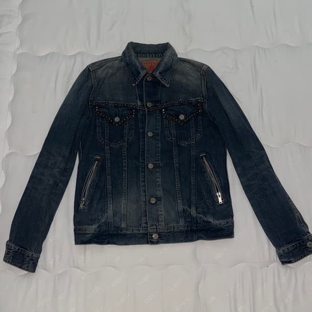 히스테릭글래머 데님자켓(m)
