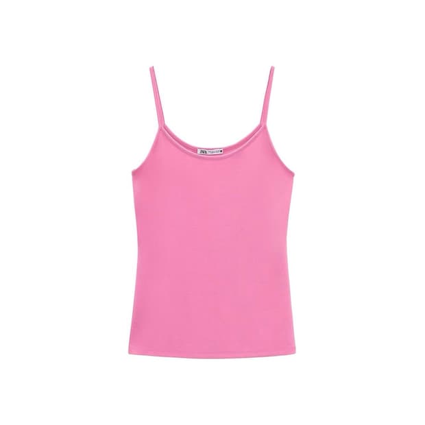 자라 핑크 슬리브리스 새상품 s