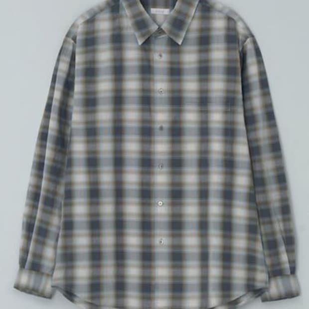 스틸네스 옴브레 체크셔츠 3사이즈