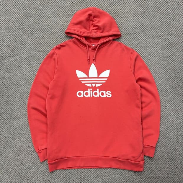 아디다스 빅로고 후드티 v2774